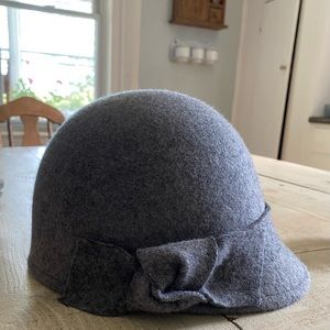 Cute Grey Felt Hat